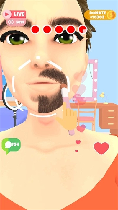 油笔装扮设计(Youtuber Makeup)截图1