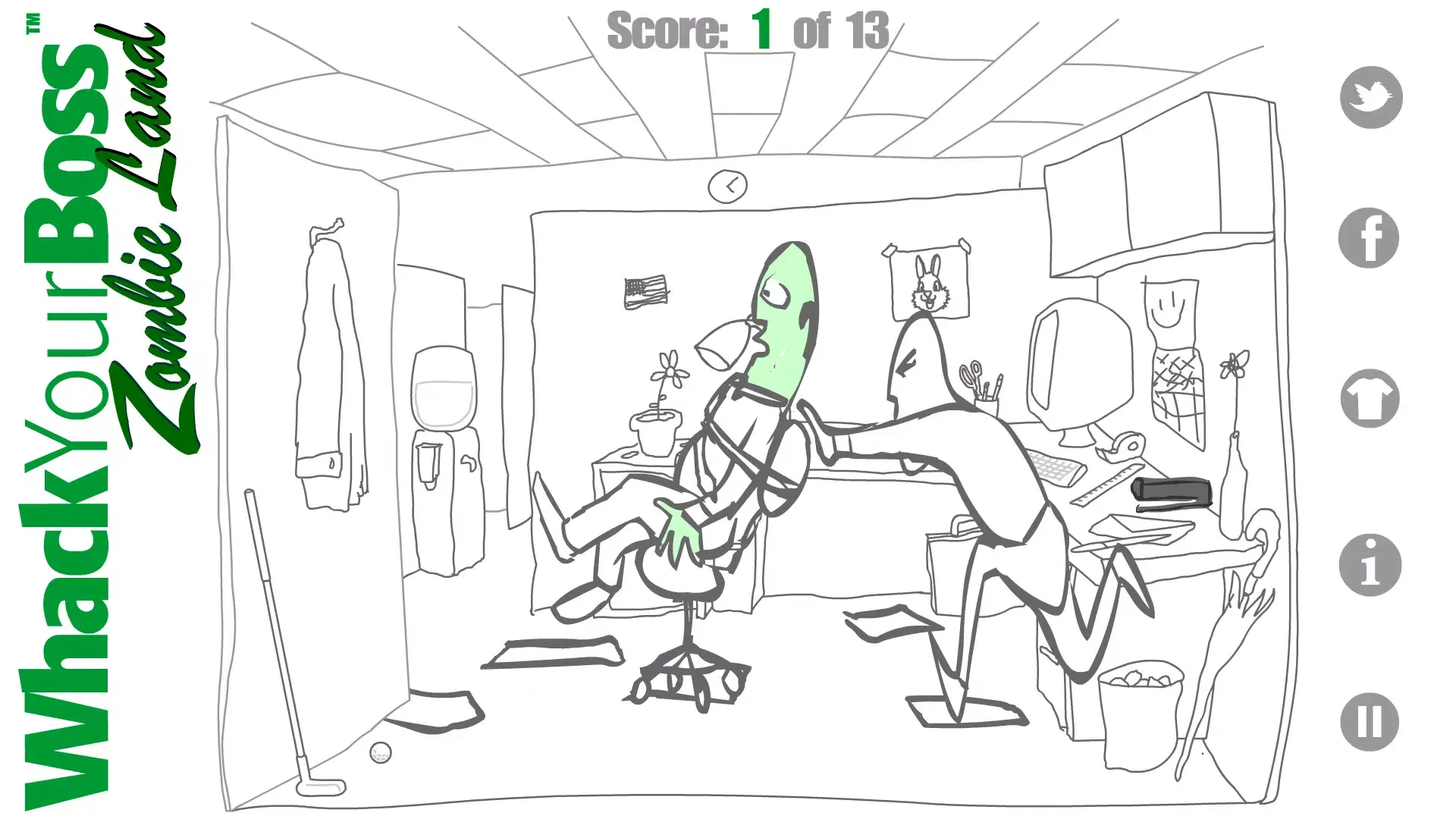 痛扁僵尸老板最新版图3