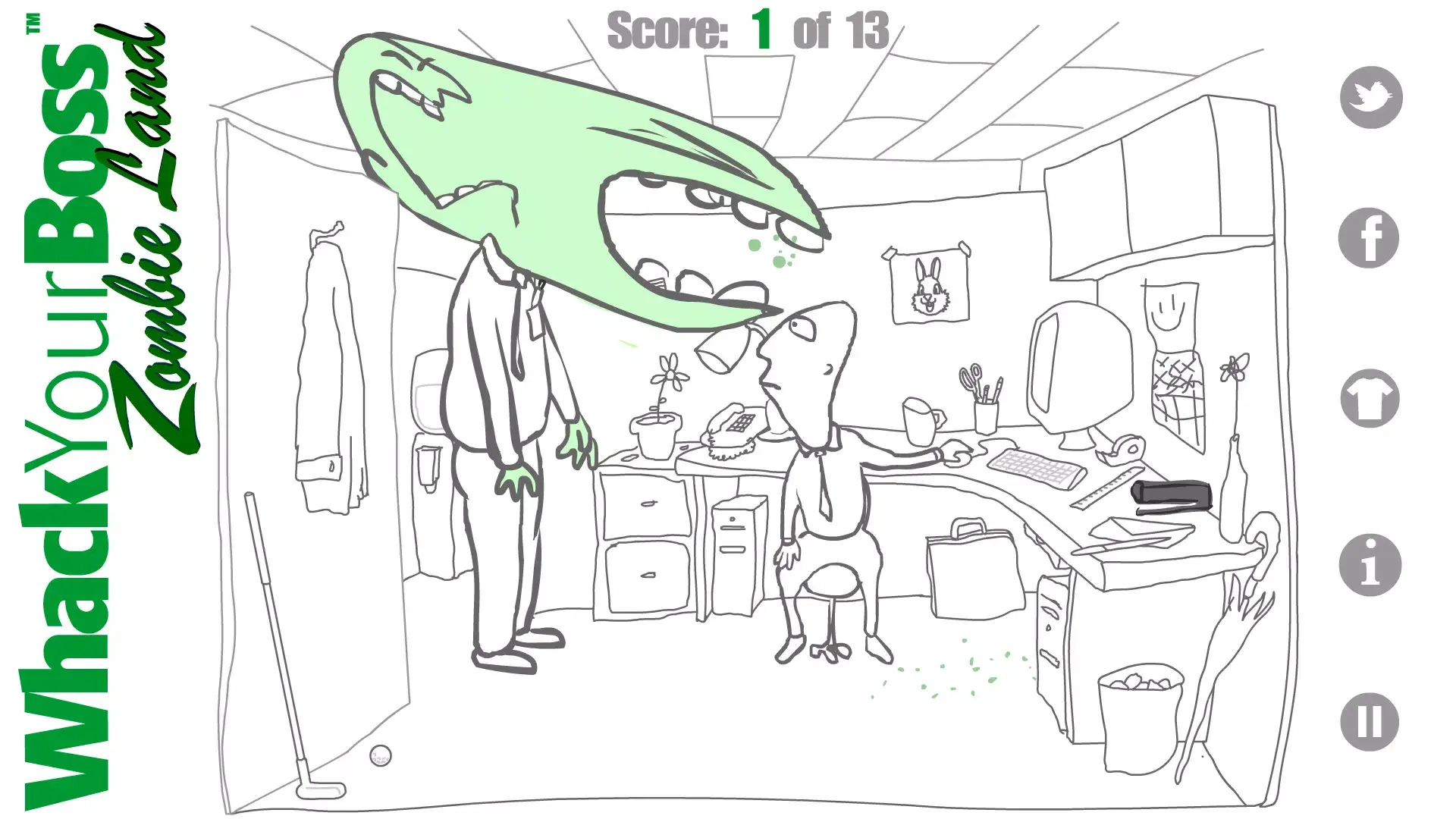 痛扁僵尸老板最新版图2