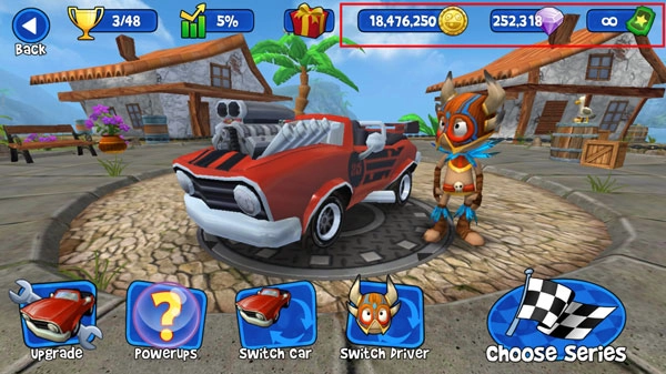 4D极速沙滩赛车正版(2)