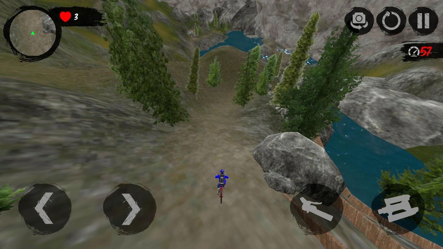 山地自行车速降游戏(4)