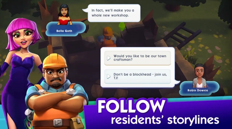 模拟人生城镇故事游戏安卓版图1