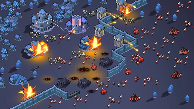 夜幕王國邊境塔防截圖1