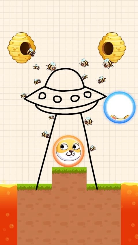 一笔画益智闯关游戏图1