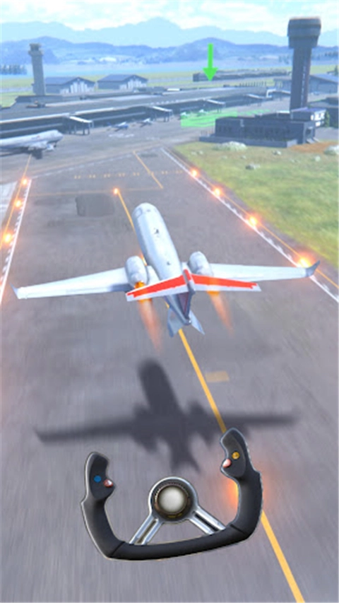 疯狂的飞机着陆游戏(Crazy Plane Landing)图1