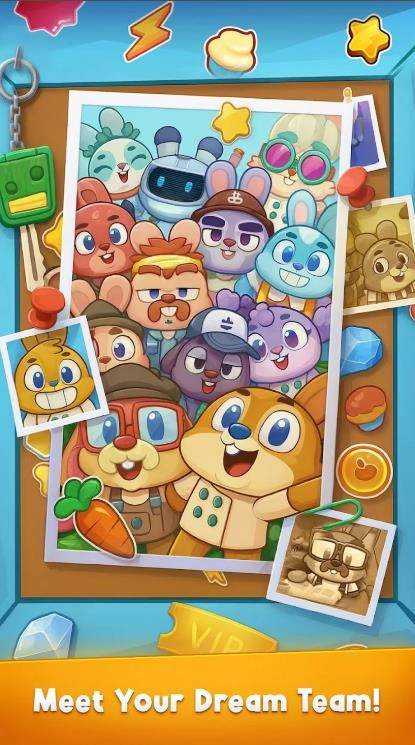 毛茸茸小兔子蛋糕大亨图1