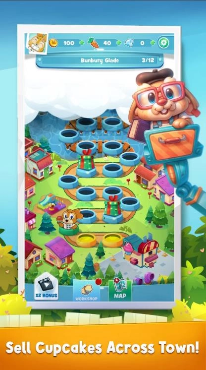 毛茸茸小兔子蛋糕大亨图3