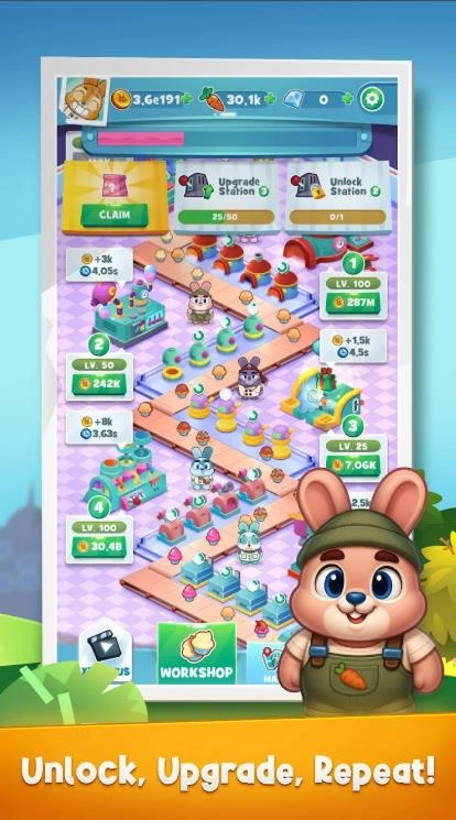 毛茸茸小兔子蛋糕大亨图2