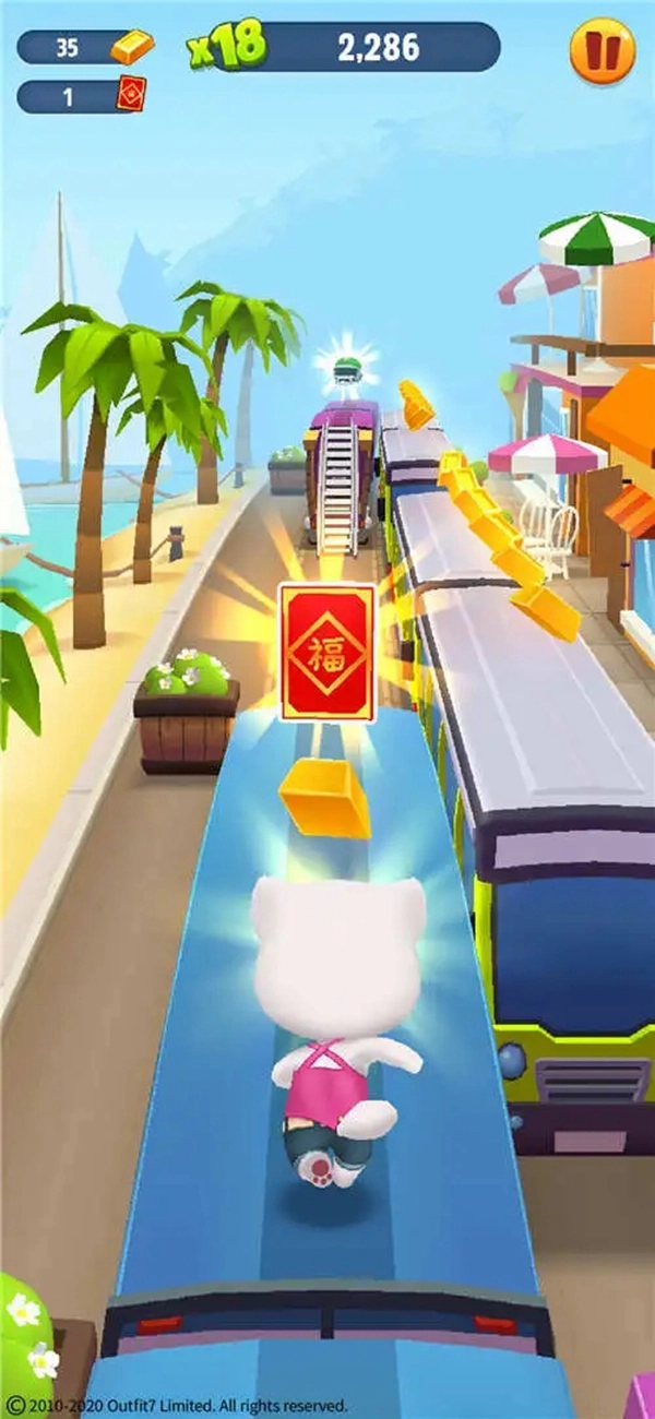 汤姆猫跑酷正版(2)