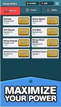 英雄防御合并塔防(Hero Defense)图1