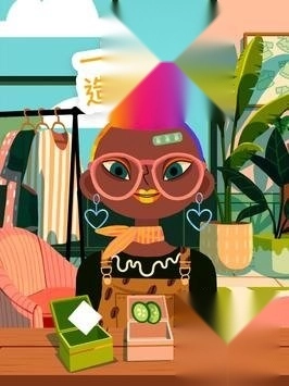 托卡美发沙龙可化妆版图1