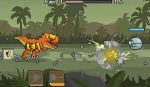 霸王龙vs机器人(3)