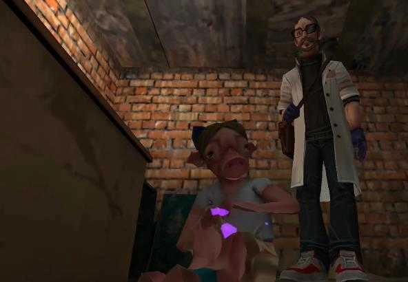 恐怖肉先生猪猪女孩Mr Meat图1