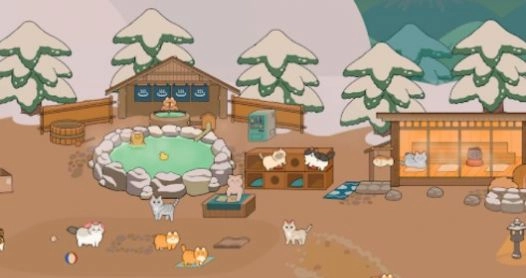 懒懒猫咪村庄游戏