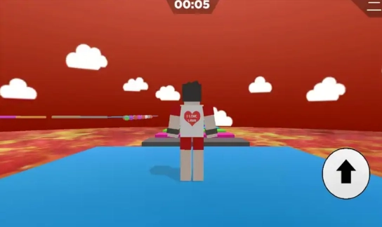 跑酷逃离熔岩游戏图1