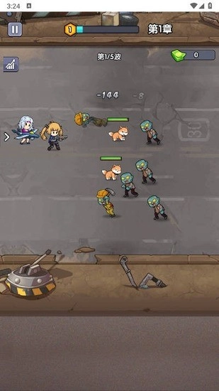 僵尸突围小队菜单版图2