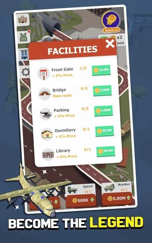 闲置兵营运行Idle Barrack Go图3