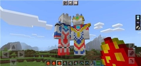 我的世界泽塔奥特曼模组游戏图1