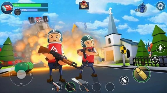 香肠跳伞吃鸡派对图3