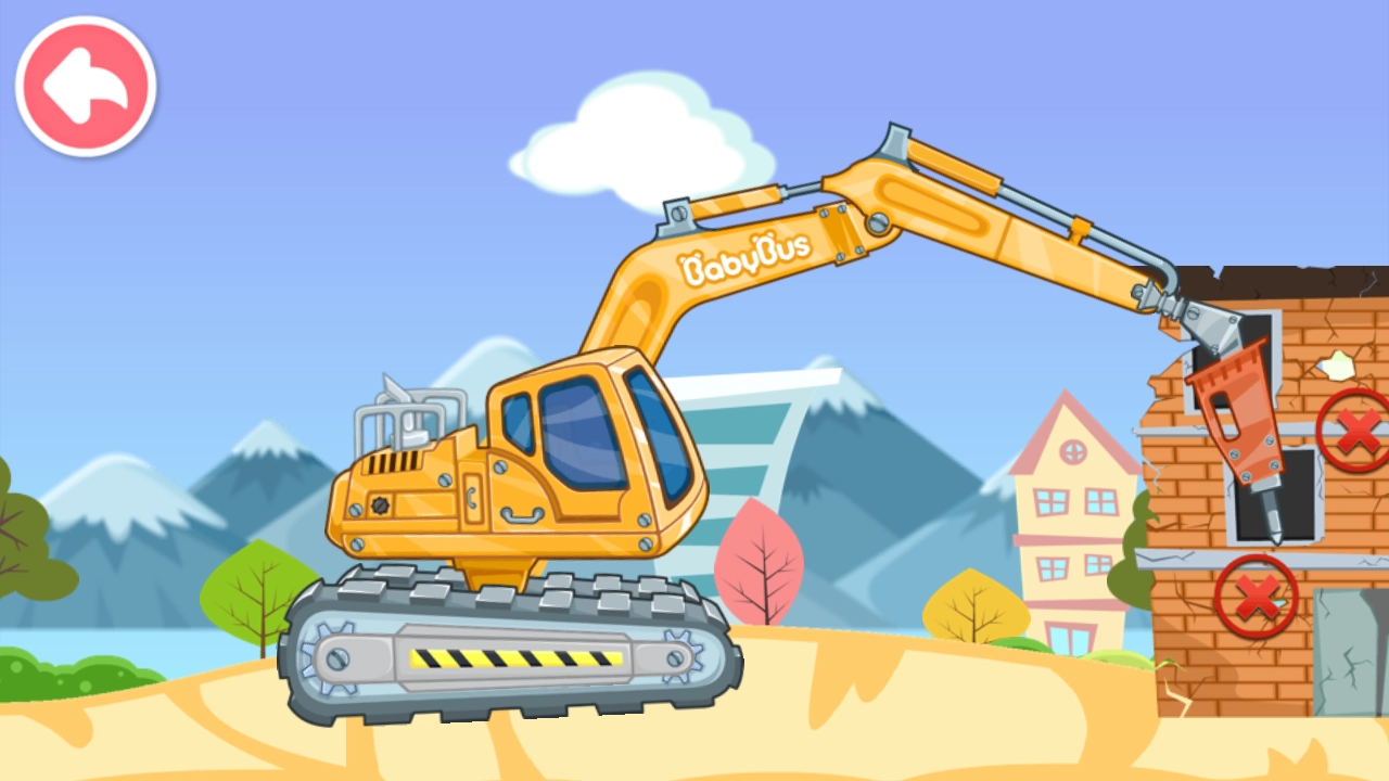 宝宝认工程车游戏
