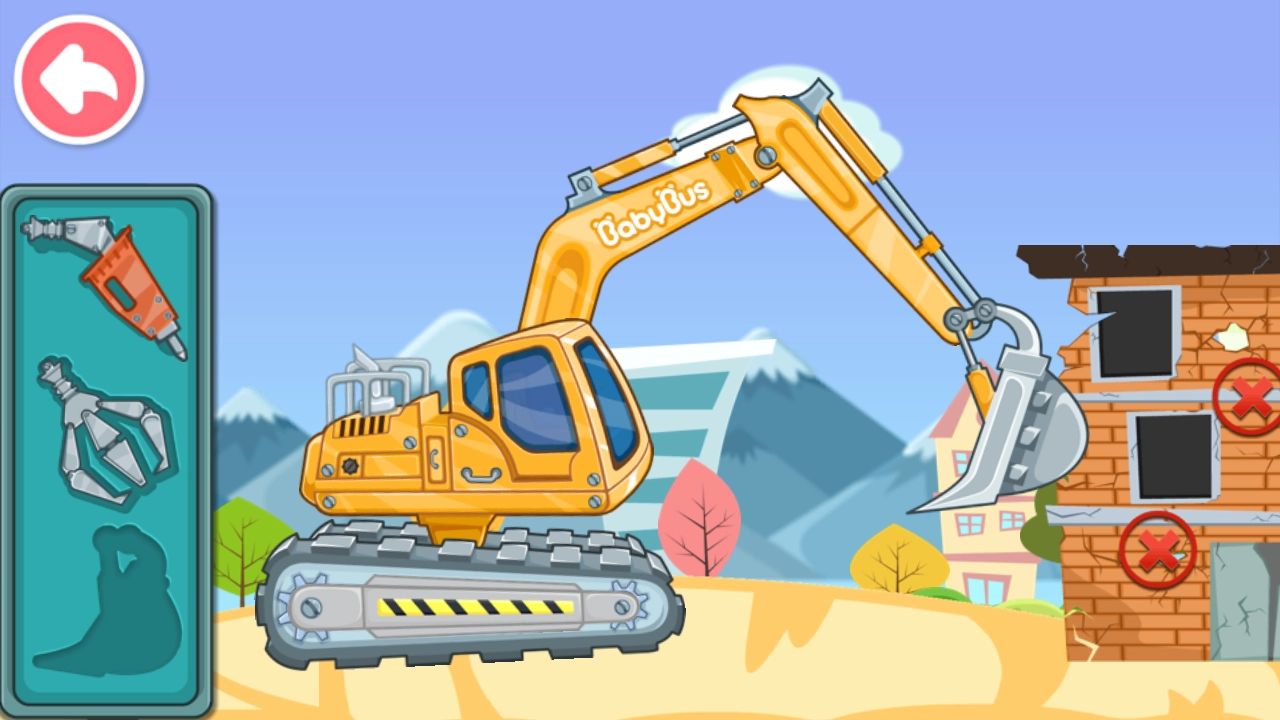 宝宝认工程车游戏
