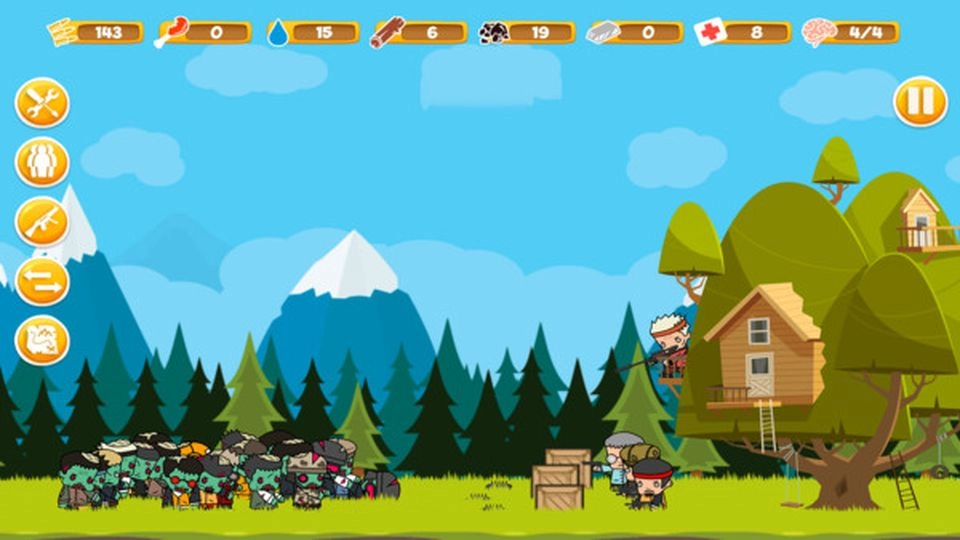 僵尸保卫战游戏截图0