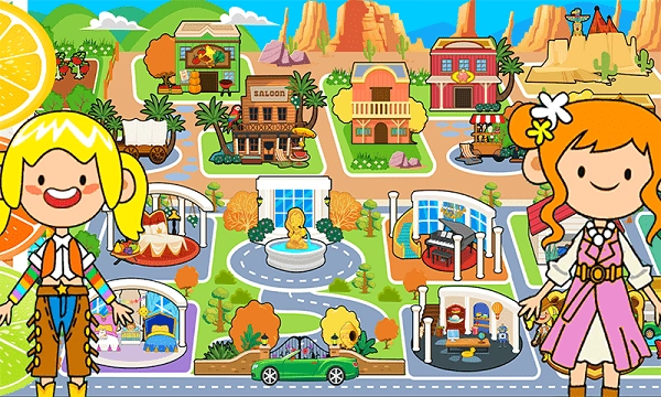 樱花我的小镇公主房图1