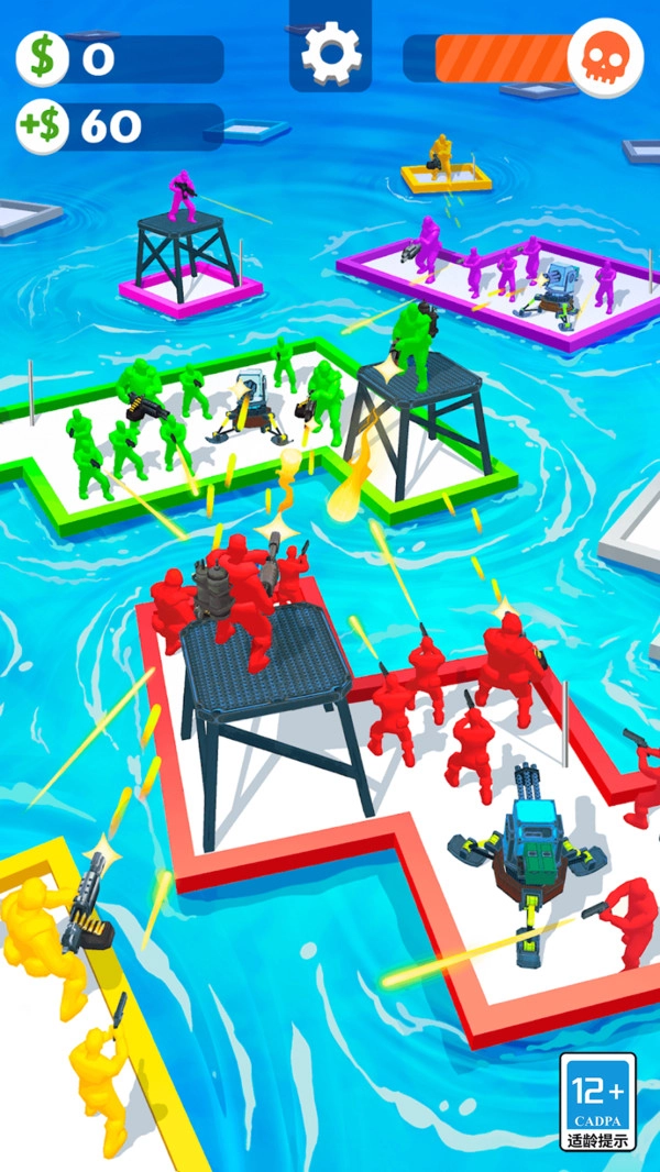 轮船岛屿建造游戏