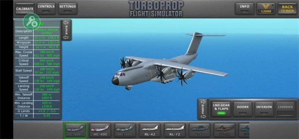 涡轮螺旋桨飞行模拟器MOD版图1