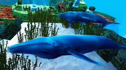 蓝鲸模拟器3D(蓝鲸求生记)  手机版图4