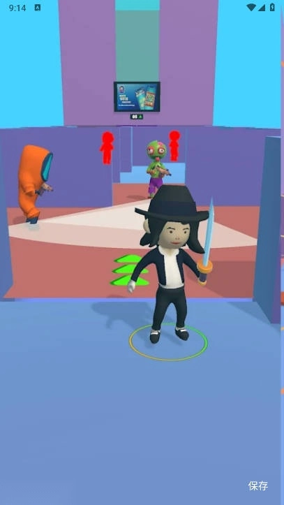 僵尸刺客游戏免广告版图5