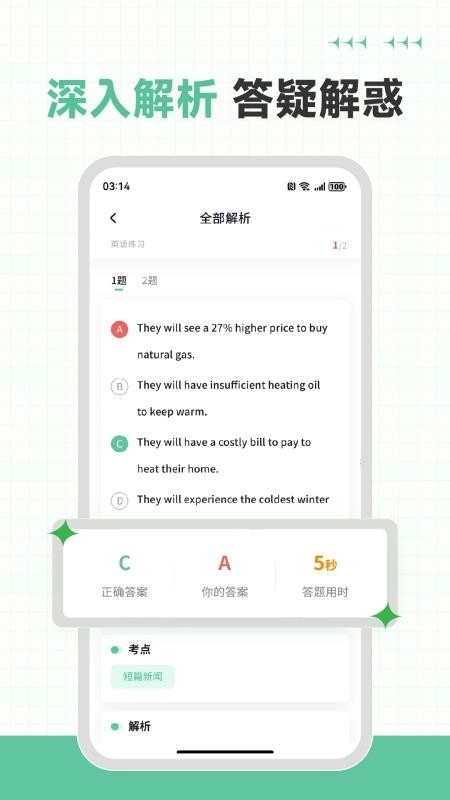 英语六级听力专业版图3