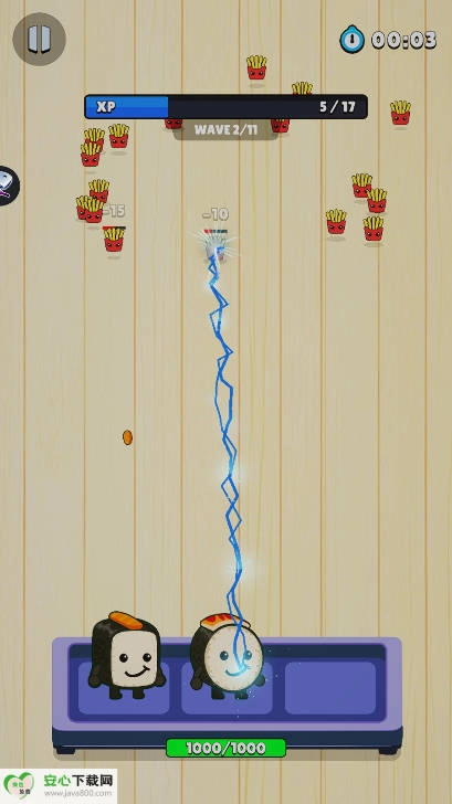 寿司小队美食大战塔防免广告版