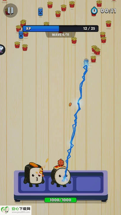 寿司小队美食大战塔防免广告版