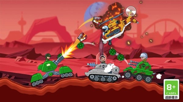 坦克军团闯关对战(3)