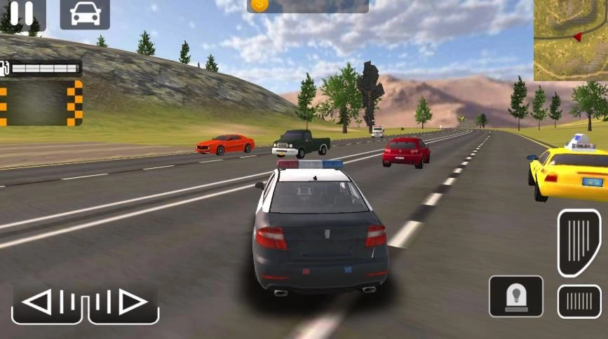 城市警车追击模拟图1