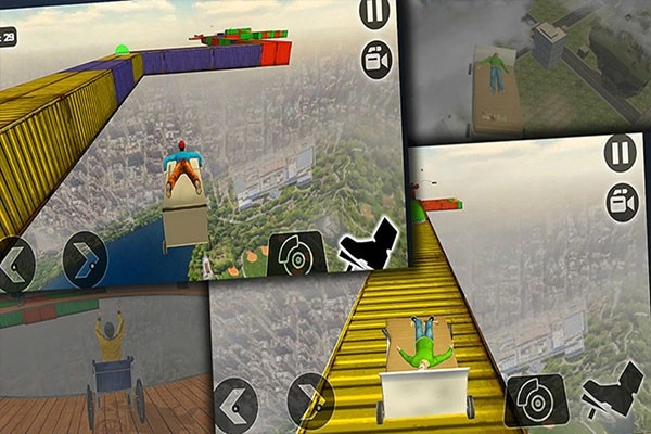 疯狂车轮跑酷模拟无敌版图1