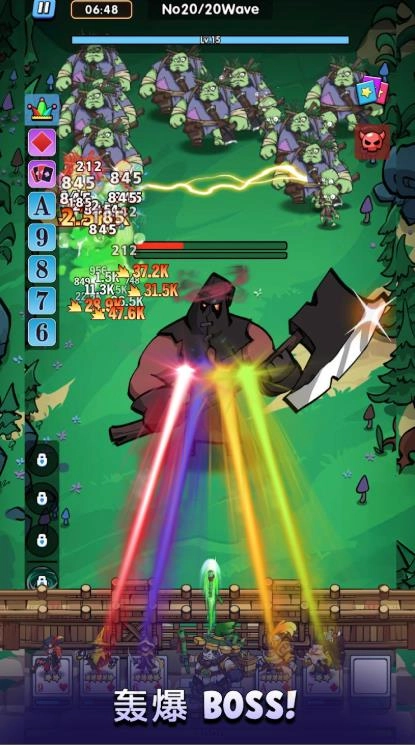 堡垒前线纸牌英雄塔防