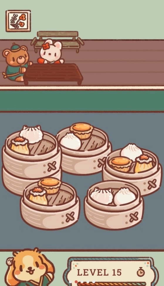 狗狗热气腾腾的配对图1