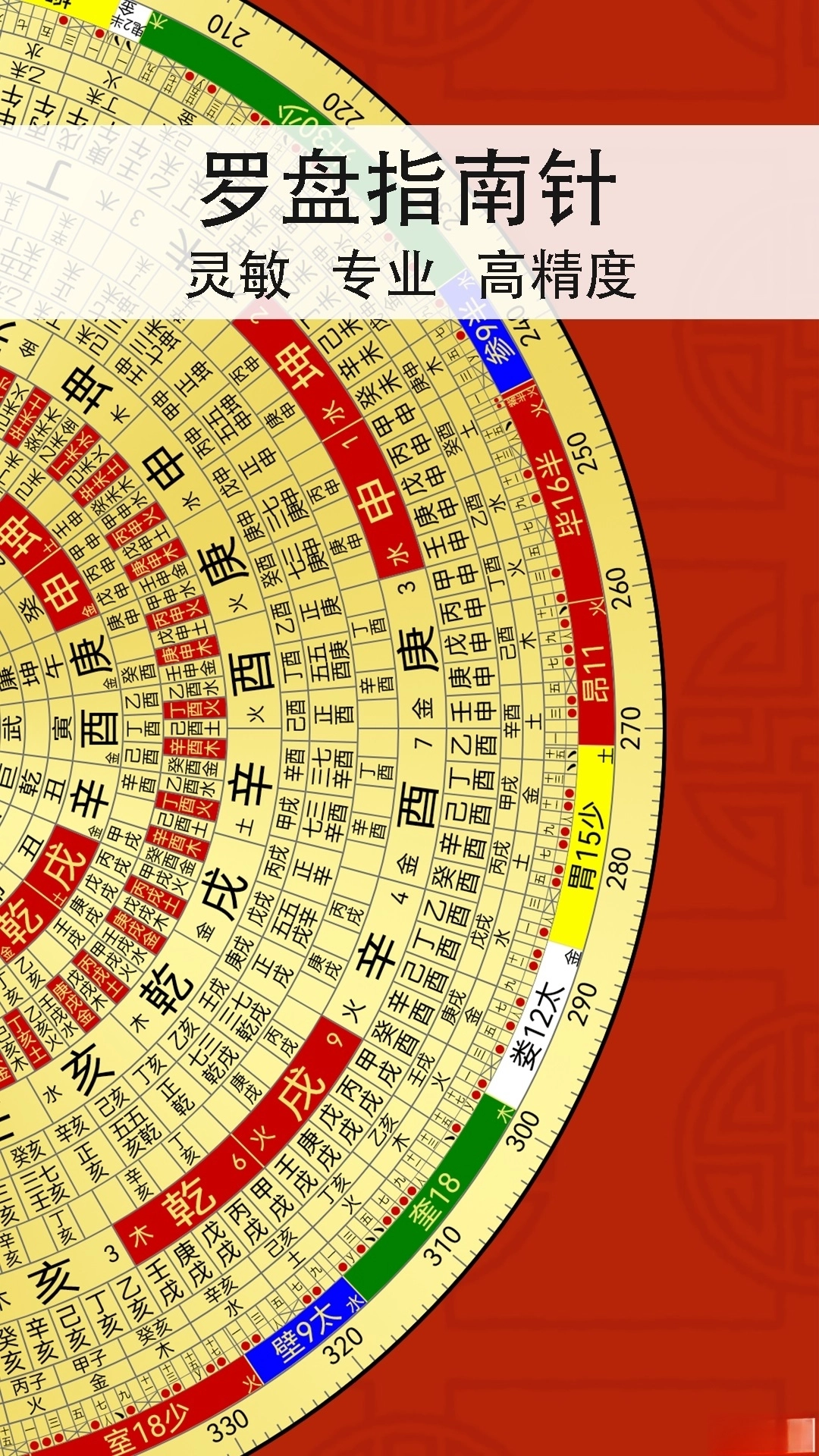 精密罗盘指南针最新版图5