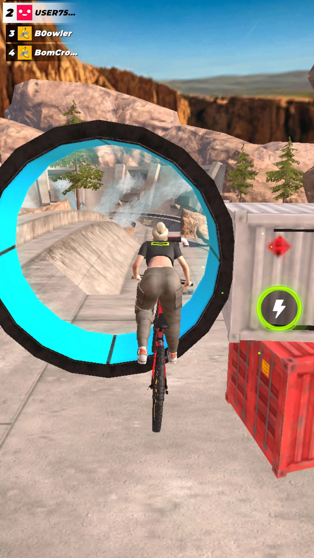 自行车跑酷模拟图1