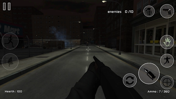 疯狂扫射丧尸生存(敌人不攻击)图3