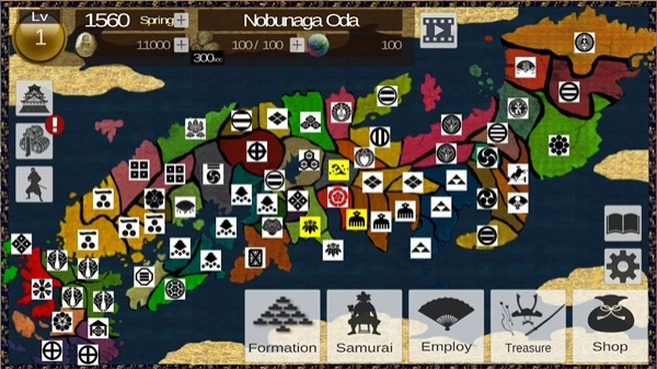 武士战争安卓版图2