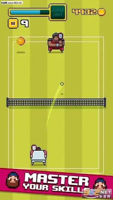 像素网球(网球竞技游戏)  手机版截图1