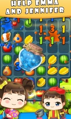 水果三连消截图1