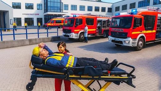 救援城市消防员3D图2