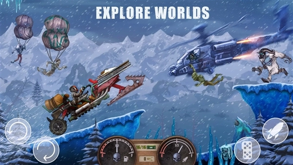 死亡山赛车僵尸攀爬最新版图4