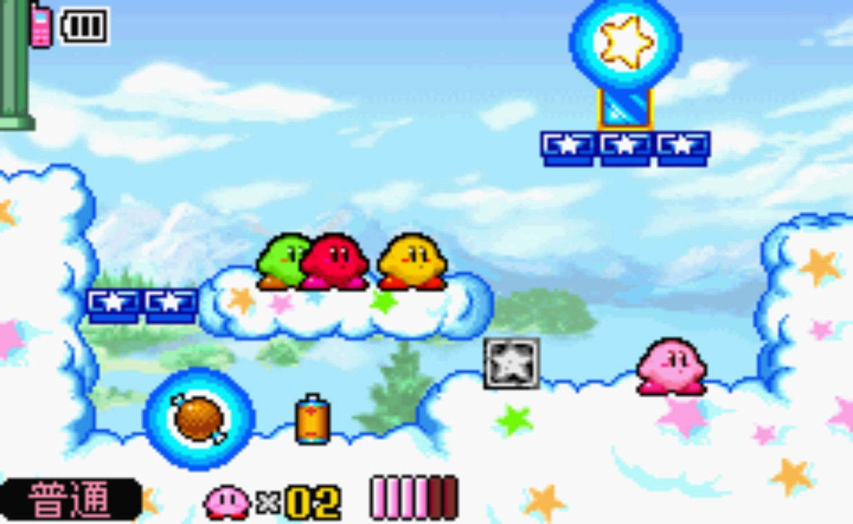 gba星之卡比镜之迷宫图2