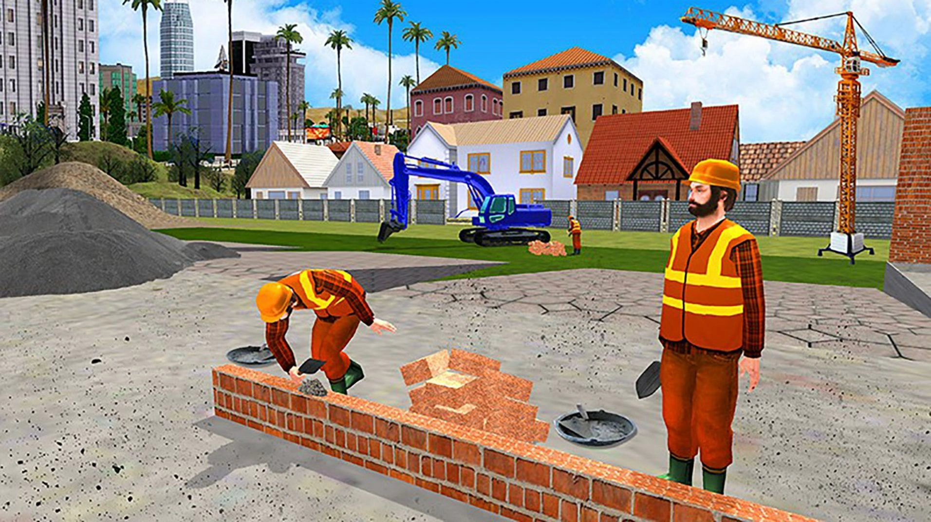 模拟工程车施工(2)