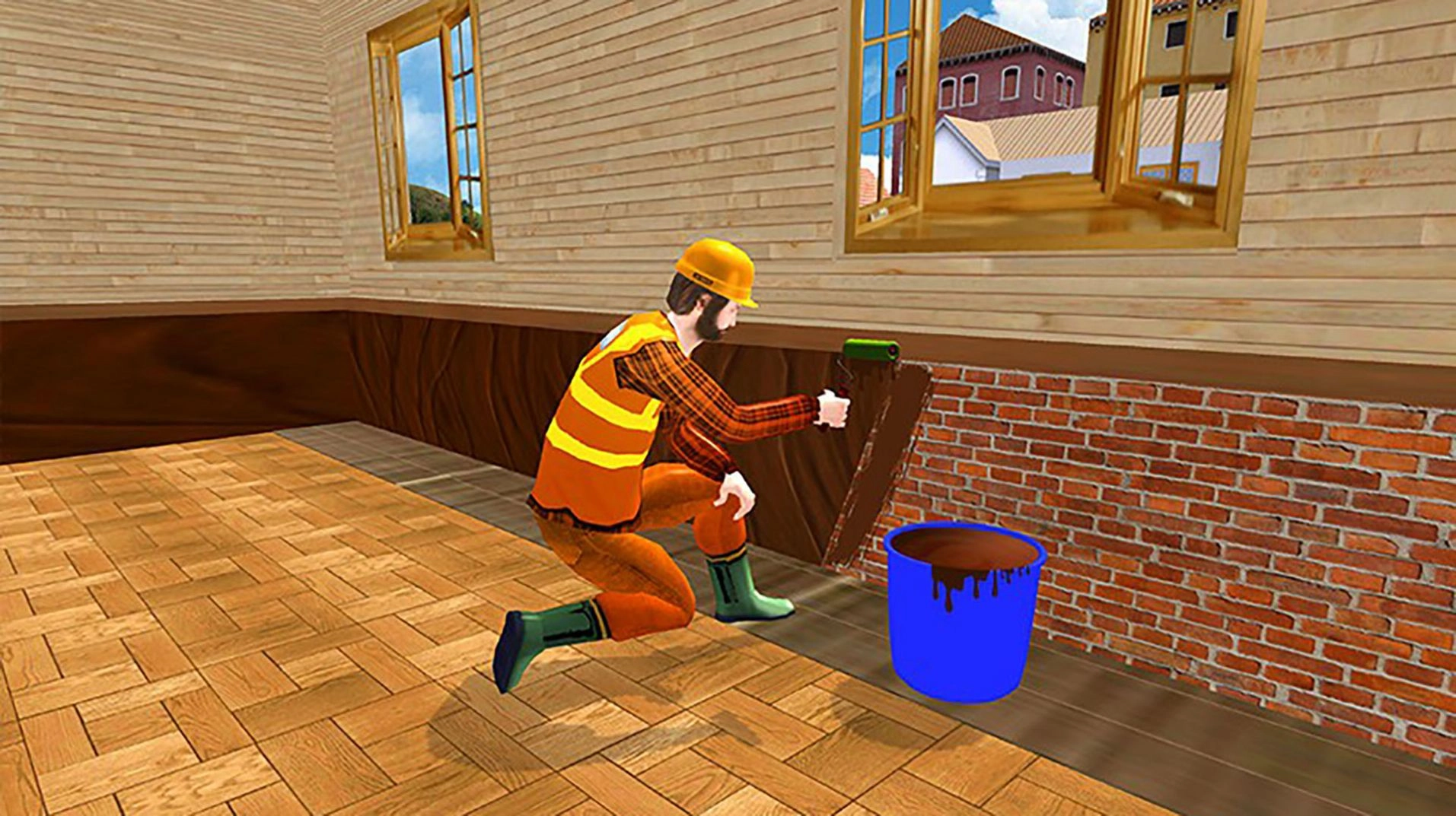 模拟工程车施工(3)